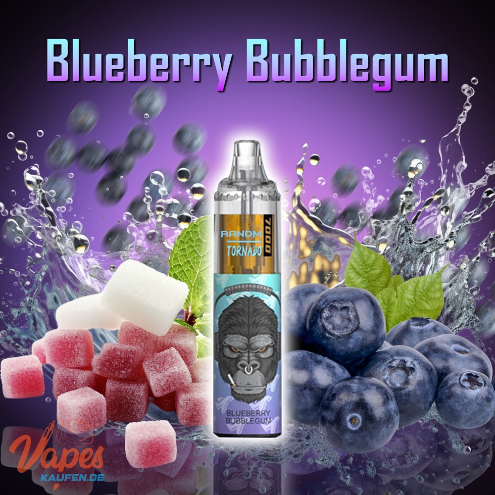 Tornado 7000 | BLUEBERRY BUBBLEGUM – VapesKaufen.de