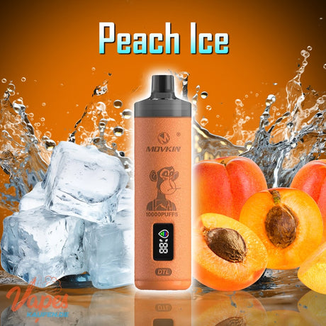 Randm Movkin Shisha 10000 peach ice