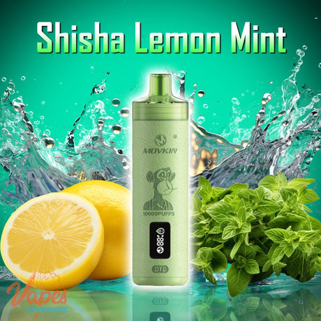 Randm Movkin Shisha 10000 shisha lemon mint