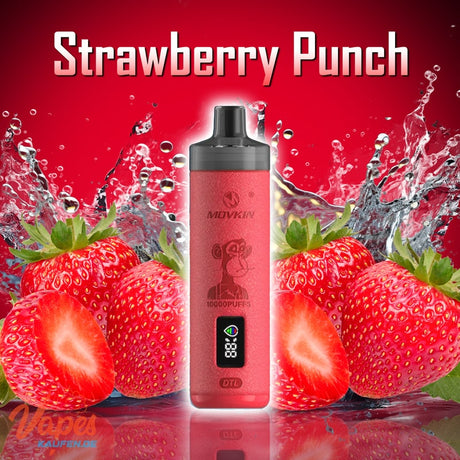 Randm Movkin Shisha 10000 strawberry punch