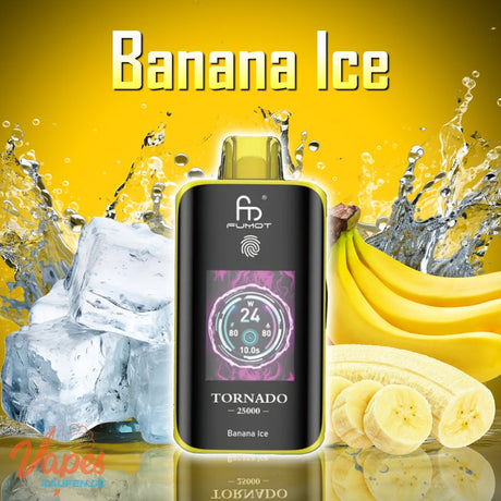 RandM Tornado 25000 banana ice