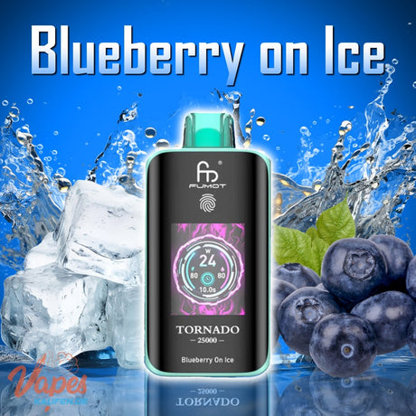 RandM Tornado 25000 blueberry on ice