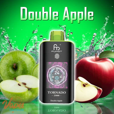 RandM Tornado 25000 double apple