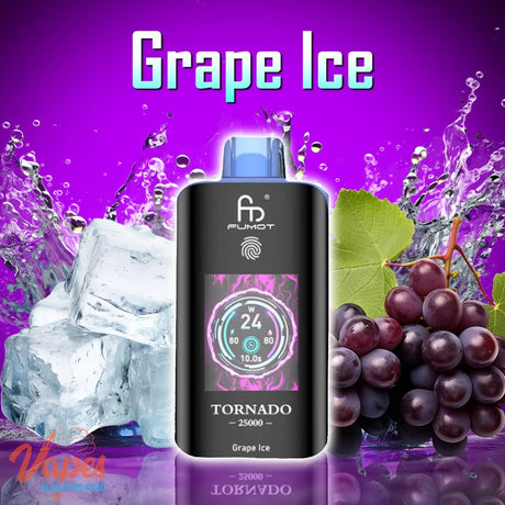 RandM Tornado 25000 grape ice