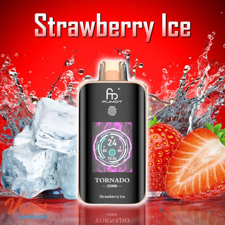 RandM Tornado 25000 strawberry ice