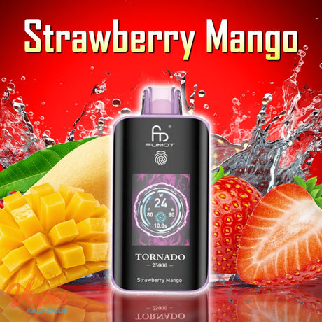 RandM Tornado 25000 strawberry mango