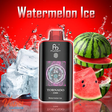 RandM Tornado 25000 watermelon ice