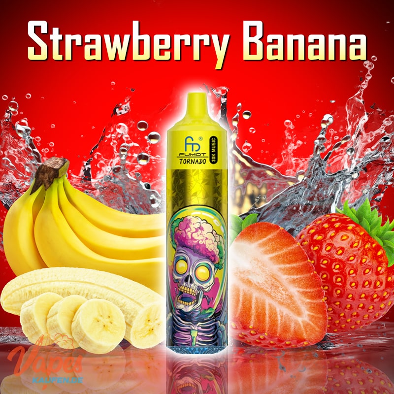 Randm Tornado 30000 strawberry banana