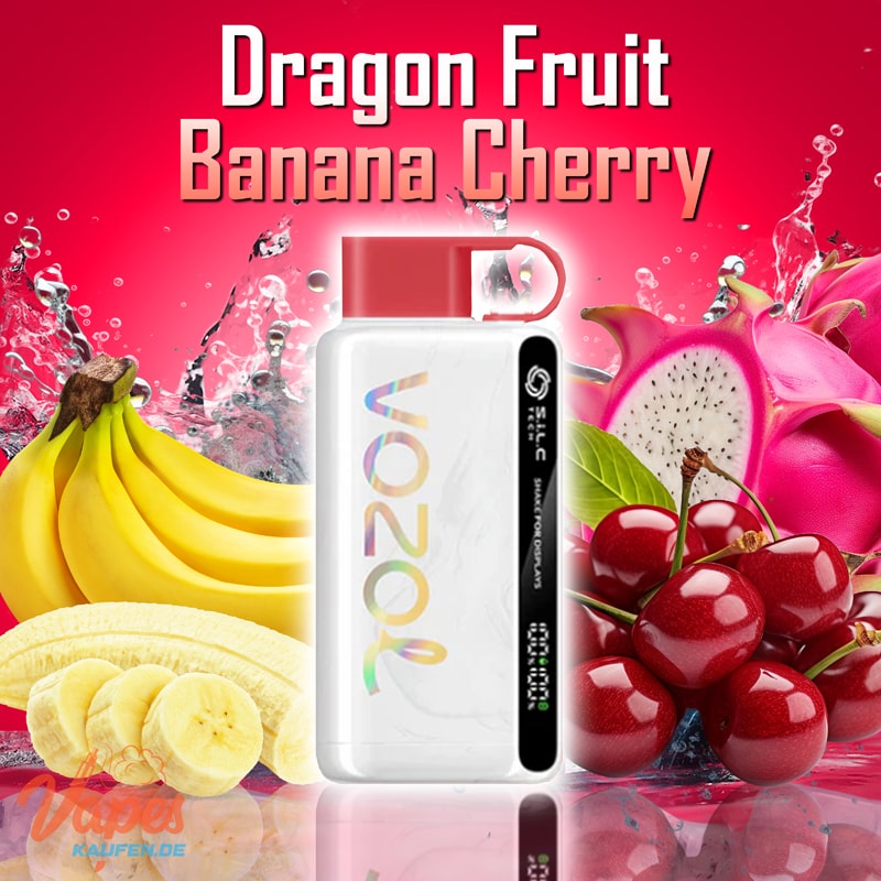 Vozol Star 12000 dragon fruit banana cherry