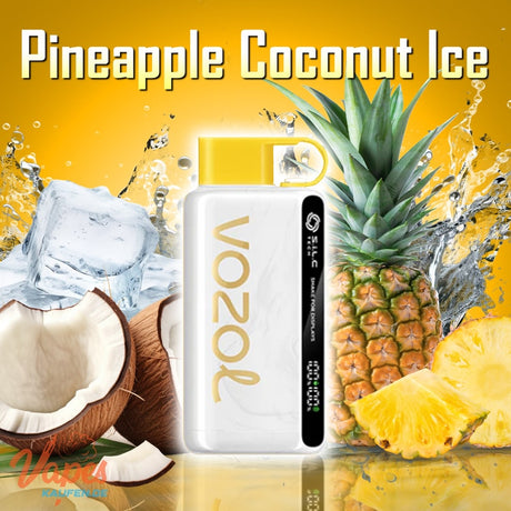 Vozol Star 12000 pineapple coconut ice