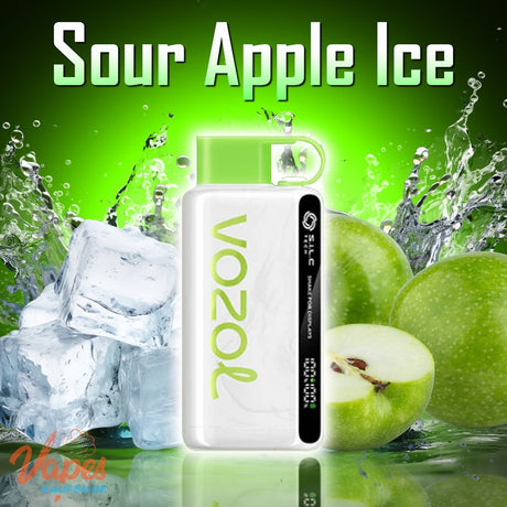 Vozol Star 12000 sour apple ice