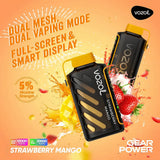 Vozol Gear Power 20000 strawberry mango